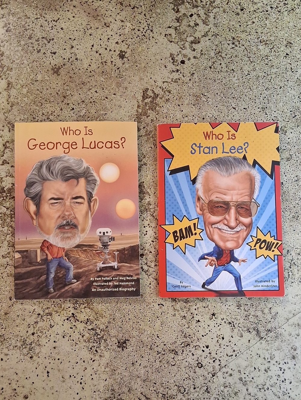 Who Is Stan Lee? George Lucas? Kid's Biographies Home School Classroom